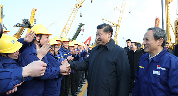中共中央总书记、国家主席、中央军委主席习近平亲临三亿体育集团考察调研