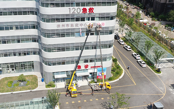 酷暑施工不 “烤” 验：三亿体育 C系列GKS28 成施工 “及时雨”