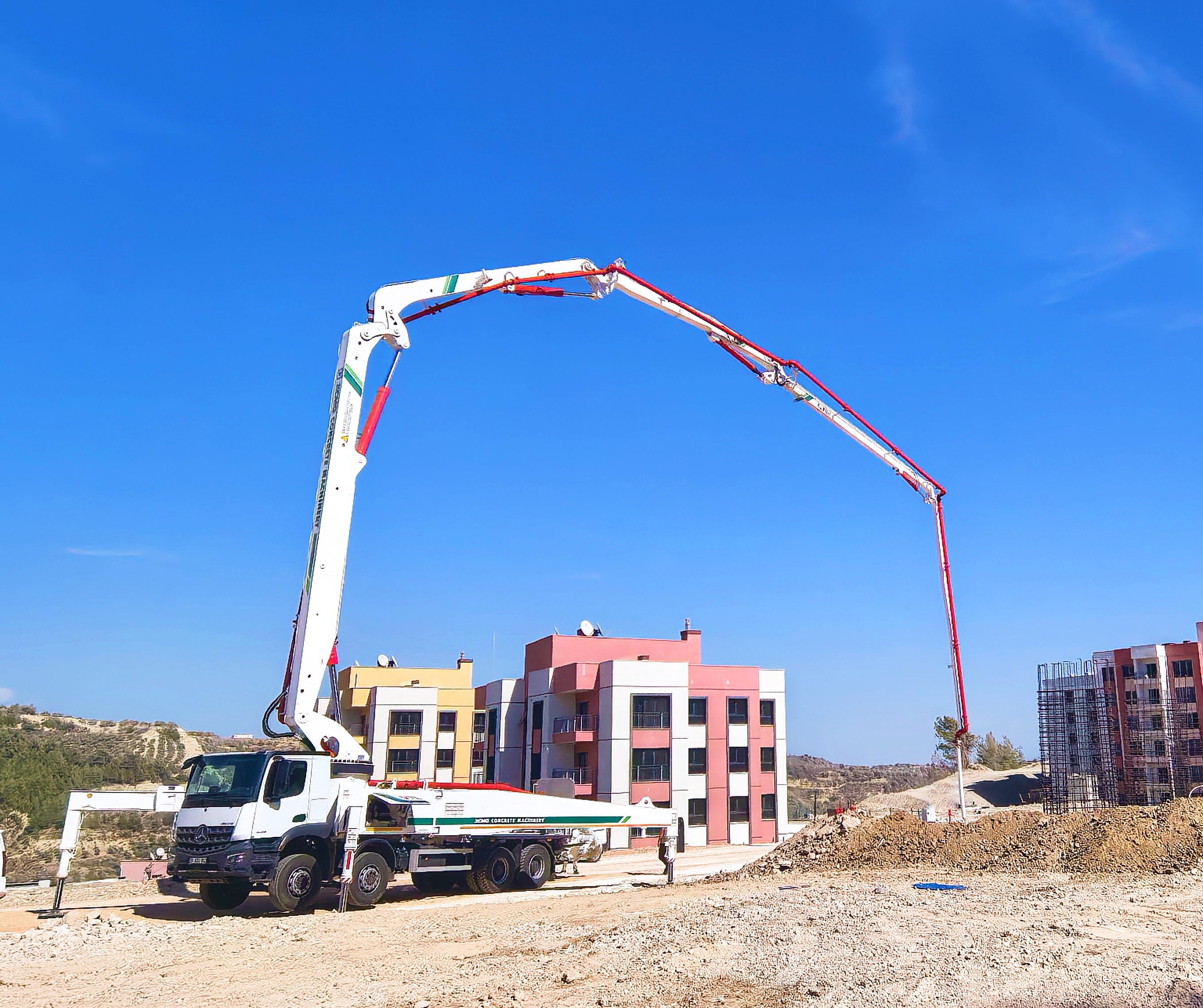 三亿体育HB47V泵车闪耀土耳其